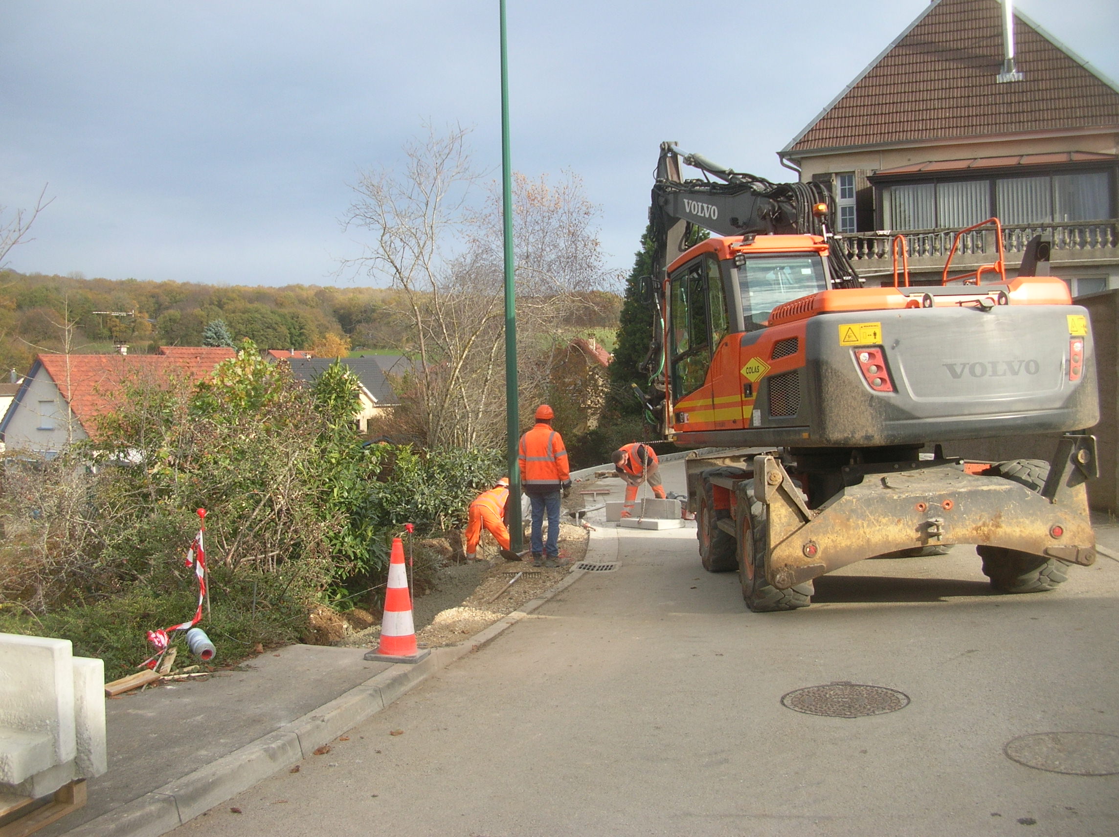 Travaux rue du Château