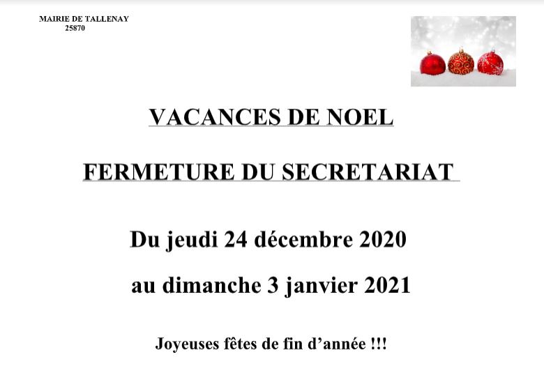 Vacances de Noël