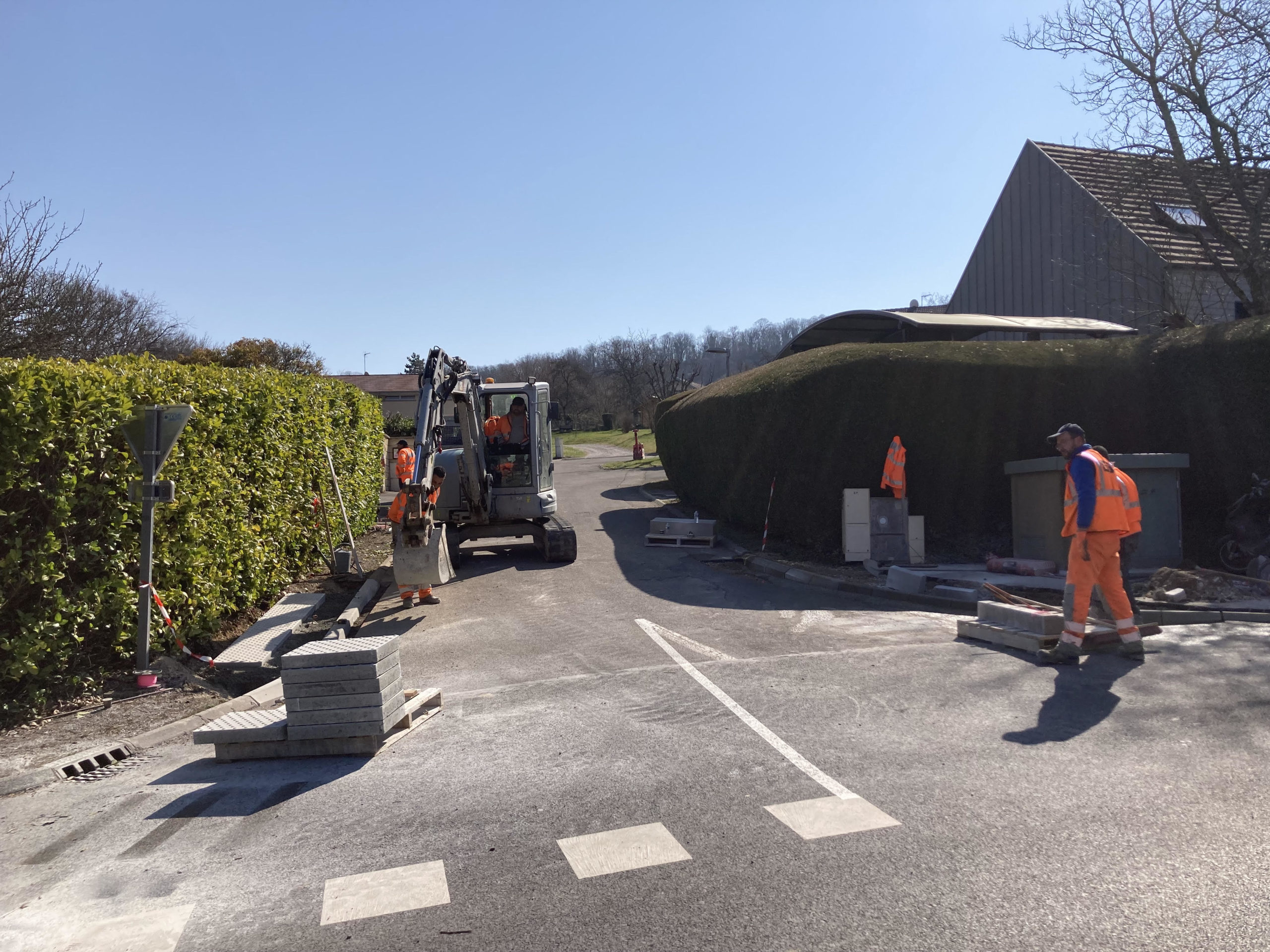 Travaux de voirie